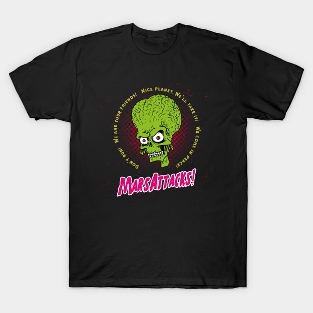 Mars Attacks! T-Shirt by Bear Tees